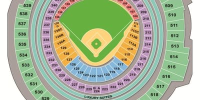 지도의 로저스 센터 야구