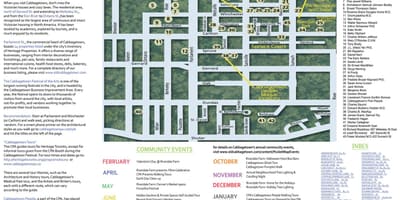 지도 Cabbagetown 이벤트 토론토