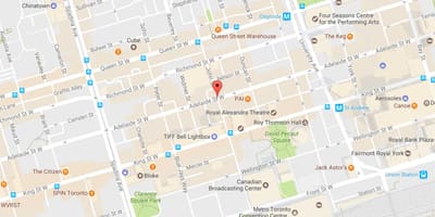 지도 John street 토론토