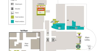 지도 North York General Hospital 식품 서비스는 토론토