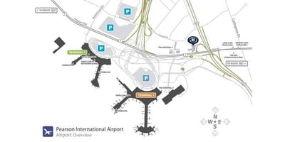 지도 Toronto airport pearson 개요