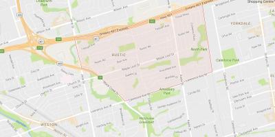 지도의 단풍나무 Leafneighbourhood 토론토