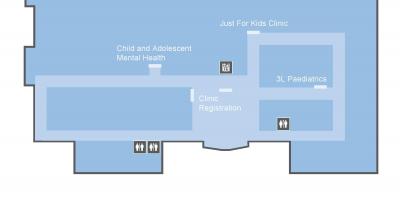 지도의 세인트 조셉의 건강 센터 토론토 OLM 레벨 3