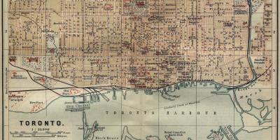 토론토 지도 1894