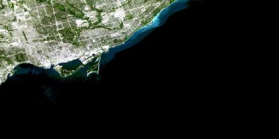 토론토 지도 satellite